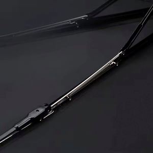 Paraguas de Goma Negra Plegable Automático de Tres Pliegues para Mujer, Doble Uso, Protección Solar y Lluvia, con Logotipo Personalizado, Diseño Clásico, Venta al Por Mayor - Product Image 5