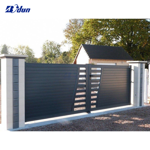 Bodun <span class=keywords><strong>ประตู</strong></span>อลูมิเนียมสำหรับบ้านที่ทันสมัย<span class=keywords><strong>ราคา</strong></span><span class=keywords><strong>ถูก</strong></span>ดีไซน์ประตูรักษาความปลอดภัยและรั้วด้านหน้า - Product Image 4