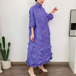 2025 ultimo Maxi abito plissettato a diamante da <span class=keywords><strong>donna</strong></span> Casual <span class=keywords><strong>stile</strong></span> africano tessuto <span class=keywords><strong>con</strong></span> cintura naturale - Product Image 3