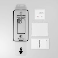 Protection d'écran en verre trempé 3D à couverture intégrale, installation facile et personnalisée, pour iPhone 17, 17 Air, 17 Pro, 17 Pro Max