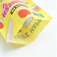 Sachets refermables écologiques à haute barrière avec logo personnalisé, imprimés, à fermeture éclair, pour fruits secs, bonbons et aliments lyophilisés