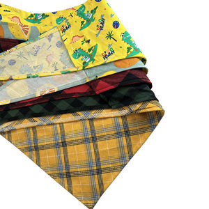 עיצוב מחמד משולש מטפחת כותנה גדולה בגודל גדול בנדנה כלב גדול - Product Image 5