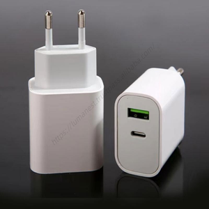 ที่ชาร์จ USB Type-C แบบเร็วปลั๊กติดผนังสำหรับโทรศัพท์มือถือแอนดรอยด์ชนิด C PD - Product Image 1