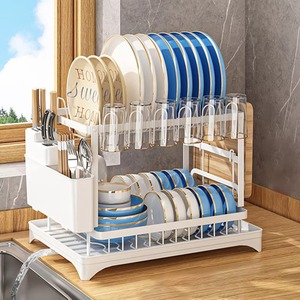 <span class=keywords><strong>Escurridor</strong></span> de Platos <span class=keywords><strong>Plegable</strong></span> YOTO para Cocina, Organizador Ahorrador de Espacio con Bandeja de Drenaje y <span class=keywords><strong>Escurridor</strong></span> de Cubiertos - Product Image 4