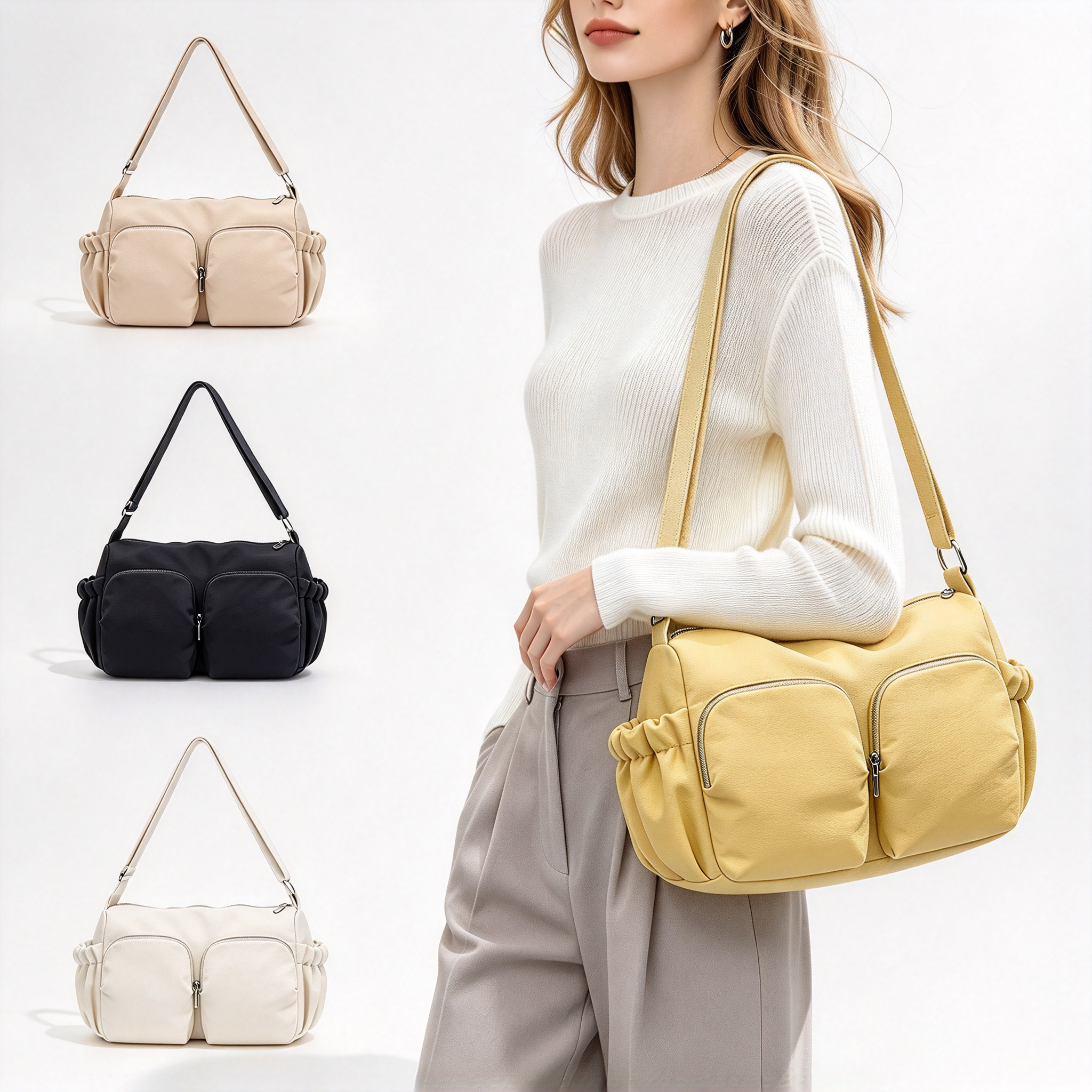 Large Capacity Crossbody Shoulder Bag