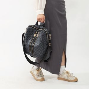 2025 Model Large-capacity Women's <b>Backpack</b> with Zipper. Made of PU Material. Suitable for Daily Use.1048 - Product Image 6