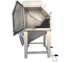 Wet Sandblasting Machine Dustless Manual Wet Sand Blasting Cabinet Water Vapour