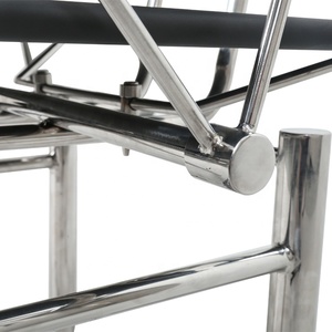 Silla de Montar Moderna de Acero Inoxidable 2026, Estilo Casual, para Sala de Estar, Hogar, Hotel, Villa - Product Image 5