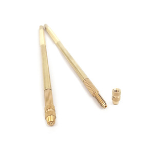 Agujas de tejer <span class=keywords><strong>para</strong></span> tejer el <span class=keywords><strong>cabello</strong></span>, gancho de ganchillo, soporte de cobre, herramientas de extensión de <span class=keywords><strong>cabello</strong></span>, agujas de ventilación <span class=keywords><strong>para</strong></span> hacer Cierre de pelucas de encaje - Product Image 2