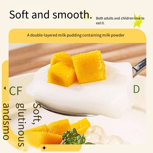 Poudre de dessert instantanée Halal saveur mangue, ingrédient pour topping de bubble tea - Product Image 2