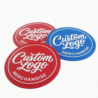 Badges et patchs en caoutchouc PVC 3D surélevés personnalisés avec logo de marque pour vêtements d'extérieur, à coudre
