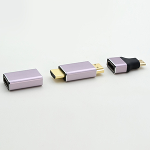 Connecteur Audio-Vidéo 480P 720P 1080I 1080P 8K Mini Convertisseur Vidéo Femelle-Femelle Adaptateur Audio pour Ordinateur Portable PS4 Smart <span class=keywords><strong>TV</strong></span> - Product Image 2