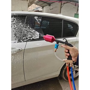 ปืนฉีดน้ำแรงดันสูงแบบสองท่อ U-NAI UN-806E สำหรับล้างรถยนต์และอุปกรณ์เสริมความงาม ใช้ได้กับรถยนต์ทุกประเภท - Product Image 5