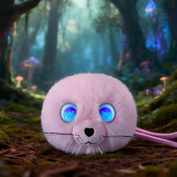 Peluche transfrontalière Lion de mer intelligent à l'IA, rembourrage en coton PP, taille 10 cm, pour les 14 ans et plus, compagnon de conversation, cadeau éducatif précoce