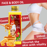 Huile Essentielle de Cacao, Aloe et Miel 100ml - pour le Visage, le Corps et les Massages Corporels Complets