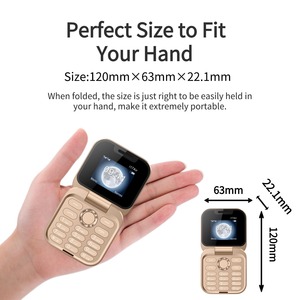 I17 Air Telefono Flip Compatto Dual SIM con Radio FM, Torcia, Blacklist, Schermo da 1.8" e Batteria da 1000mAh - Product Image 6