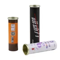 Tubes en carton longs personnalisés pour l'emballage alimentaire d'huile d'olive et d'huile de camélia, écologiques