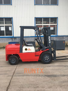 Carretilla elevadora diesel 3 t de 3 toneladas de transmisión automática con abrazadera de rollo de papel, abrazadera de bala, abrazadera de ladrillo y abrazadera de tambor - Product Image 5