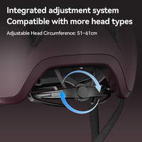 Casque de vélo électrique léger tout temps avec protection faciale, compatible OEM, pour tous les cyclistes (unisexe)
