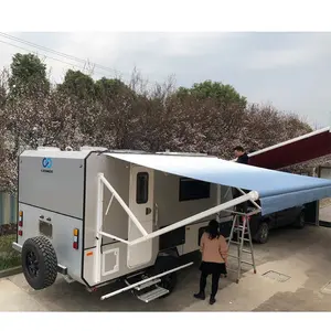 캠핑카 액세서리 자동 개폐식 Campervan 트레일러 천막 캠핑카 및 캐러밴