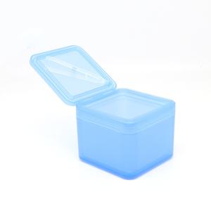 Vuông lót bên trong với nhíp kẹp vỏ sò chai kem 300 gam công suất lớn Kem Jar PP ướt nén khăn Jar - Product Image 4