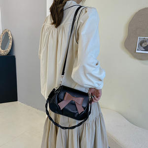 Sac nuage plié décontracté et à la mode Twist Bandoulière Sliver Bag.Z0167 - Product Image 3