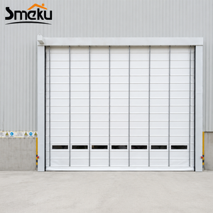 <span class=keywords><strong>Porte</strong></span> <span class=keywords><strong>de</strong></span> <span class=keywords><strong>garage</strong></span> roulante en alliage d'aluminium résistante au vent avec rail <span class=keywords><strong>de</strong></span> guidage renforcé pour projets <span class=keywords><strong>de</strong></span> garages <span class=keywords><strong>de</strong></span> villas (vente en gros) - Product Image 3