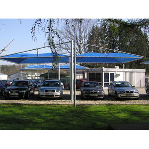 Tettoia per Camion B&B-S Hoch con Telaio in Acciaio, Riparo Esterno per Parcheggio - Product Image 1