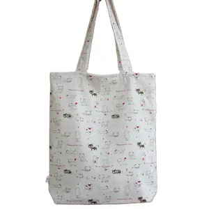 Customized High Quality Cotton Tote Bag With Your Own Logo Shopping Cloth Bag Cotton Handbag