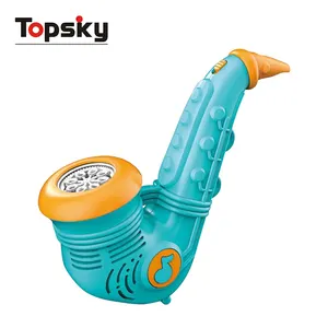 New Design Cartoon Musical Instrument Bubble Toys Summer Outdoor Electric Bubbles Blower Machine with Light Game Toy For Kids