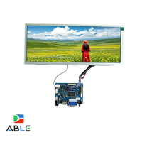 Módulo TFT Android de 12.3 Pulgadas, Pantalla de 1920*720 con Interfaz de Usuario Programable, con Placa Controladora HDM-I para Módulos LCD TFT para Automóviles