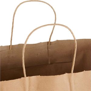 Bolsa de Papel de Lujo Personalizada KM 42*12*31cm, Bolsa de Compra de Papel Kraft Reciclado Biodegradable con Logotipo Personalizado Impreso - Product Image 4