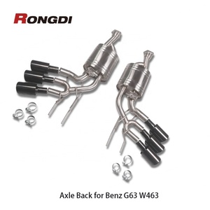Échappement Valvetronic Catback pour Mercedes Benz G63 W463 en acier inoxydable avec silencieux à valve - Product Image 2