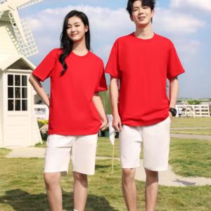 เสื้อยืดผ้าฝ้ายหวี100% 230กรัมสำหรับทุกเพศเสื้อยืดผ้าฝ้ายสีขาวสำหรับผู้หญิง - Product Image 4