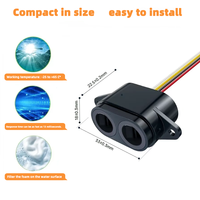 Ultrasonic Sensor IP67 Waterproof 1.5cm Blind Zone Ranging Module Distance Detection Mini Liquid Level Measurement Sewage Level