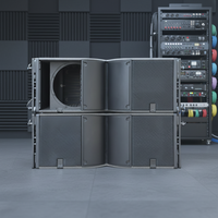 K3 Dual 12 pouces 2 voies Line Array LoudSpeakers Haut-parleur passif professionnel pour grande scène