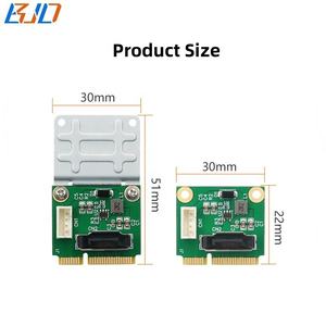 Kartu konverter adaptor konektor SATA ke SATA 3.0 7Pin, kartu konverter adaptor konektor dengan kabel daya SATA 15PIN untuk Drive Hard Disk 2.5" - Product Image 2