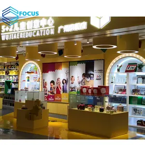 Exhibición de tienda de juguetes para niños, fábrica de Guangzhou, diseño de tienda de juguetes para niños