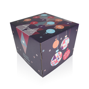 Calendrier de l'Avent personnalisé en carton imprimé pour Noël, pour boissons alcoolisées, jus, spiritueux, vin, bière - Product Image 3