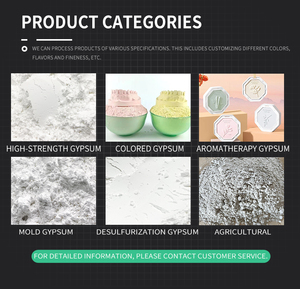 Poudre de gypse de haute qualité pour la fabrication de craie, poudre de gypse alimentaire pour la production de craie pour tableau noir - Product Image 3