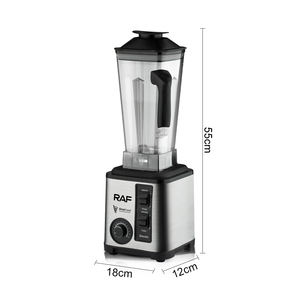 <span class=keywords><strong>Blender</strong></span> électrique AKANE 2600W, grande capacité 3L, mixeur avec moteur 25000 tr/min et huit lames, gobelet en plastique facile à nettoyer - Product Image 3