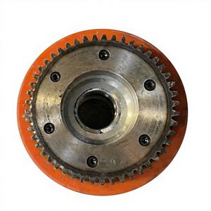 Roda de Poliuretano com Núcleo de Ferro Reforçado, Roda de Direção Industrial com Chaveta 125*50 Henan - Product Image 1