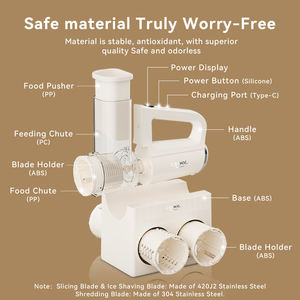 Máquina Eléctrica Multifuncional para Cortar Verduras, Rebanadora, Picadora y Cortadora de Patatas Fritas, Venta Caliente de Fábrica - Product Image 5