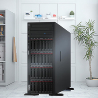 Pour Lenovo ThinkSystem ST650 V3 2P/4U tour serveur 5416S Intel Xeon CPU DDR5 PCIe Gen 5 4 DW GPU 750W alimentation 3 ans