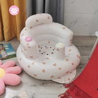Canapé gonflable en PVC confortable pour enfants pour les repas et la cuisine Parfait comme chaise de vélo ou siège de voiture Baby Shower
