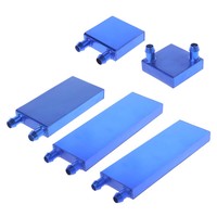 Bloc de refroidissement à eau pour CPU, échangeur de chaleur en aluminium pour carte graphique PC et refroidisseur thermoélectrique Peltier M582
