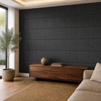 Module de grille 200 mm, plaque de pierre artificielle 3D à relief nervuré, feuille de pierre artificielle PU pour surfaces architecturales