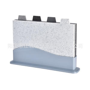 Juego de 4 tablas de cortar de plástico Yangjiang, rectangulares, de PP, aptas para lavavajillas, para frutas, verduras y uso doméstico. - Product Image 2