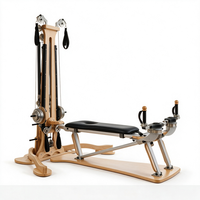 Appareil de fitness professionnel réglable et portable en bois d'érable de qualité supérieure pour Pilates Reformer Gyro Tower