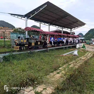 <span class=keywords><strong>Tren</strong></span> Turístico Eléctrico para Pasajeros, <span class=keywords><strong>Precio</strong></span> de Mayoreo, Atracciones para Parques de Diversiones al Aire Libre, en Venta - Product Image 5